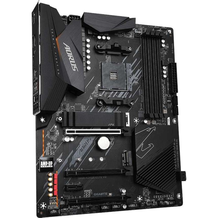 Материнская плата Gigabyte B550 AORUS ELITE V2 Soc-AM4 AMD B550 4xDDR4 ATX AC`97 8ch(7.1) 2.   10044 - фото 51350422