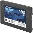 Накопитель SSD Patriot SATA III 480GB PBE480GS25SSDR Burst Elite 2.5" - Фото 2