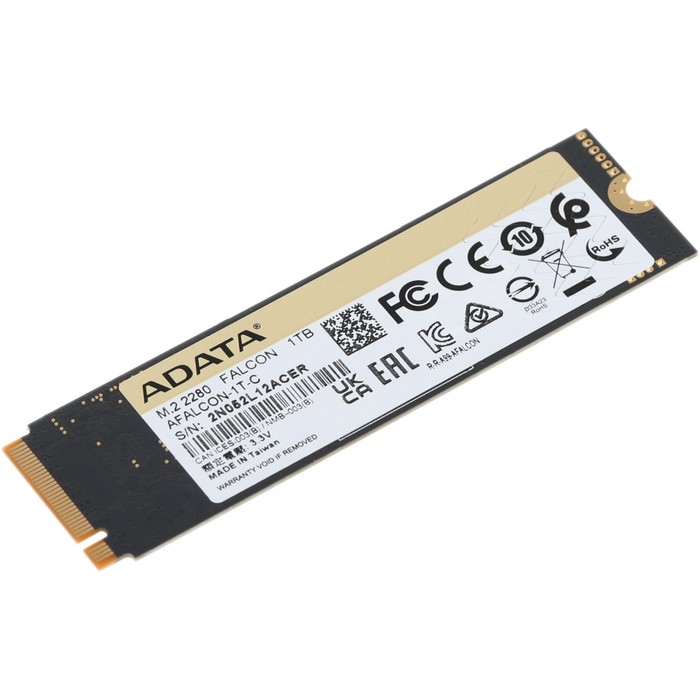 Накопитель SSD A-Data PCI-E 3.0 x4 1TB AFALCON-1T-C Falcon M.2 2280 - фото 51350494