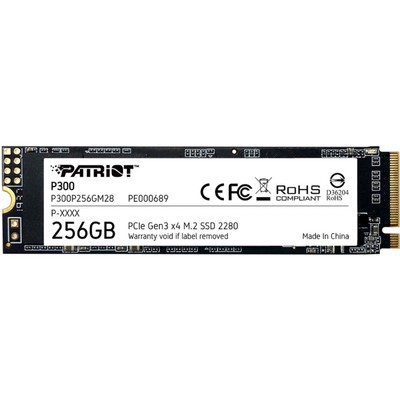 Накопитель SSD Patriot PCI-E 3.0 x4 256GB P300P256GM28 P300 M.2 2280