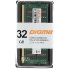 Память DDR4 32GB 2666MHz Digma DGMAS42666032D RTL PC4-21300 CL19 SO-DIMM 260-pin 1.2В dual r   10044 - Фото 4