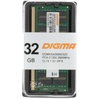 Память DDR4 32GB 2666MHz Digma DGMAS42666032D RTL PC4-21300 CL19 SO-DIMM 260-pin 1.2В dual r 10044 - фото 51350601 Память DDR4 32GB 2666MHz Digma DGMAS42666032D RTL PC4-21300 CL19 SO-DIMM 260-pin 1.2В dual r 10044 - фото 51350601