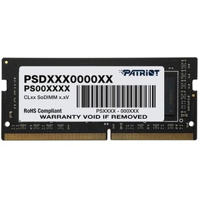 Память DDR4 8GB 3200MHz Patriot PSD48G320081S Signature RTL PC4-25600 CL22 SO-DIMM 260-pin 1   10044