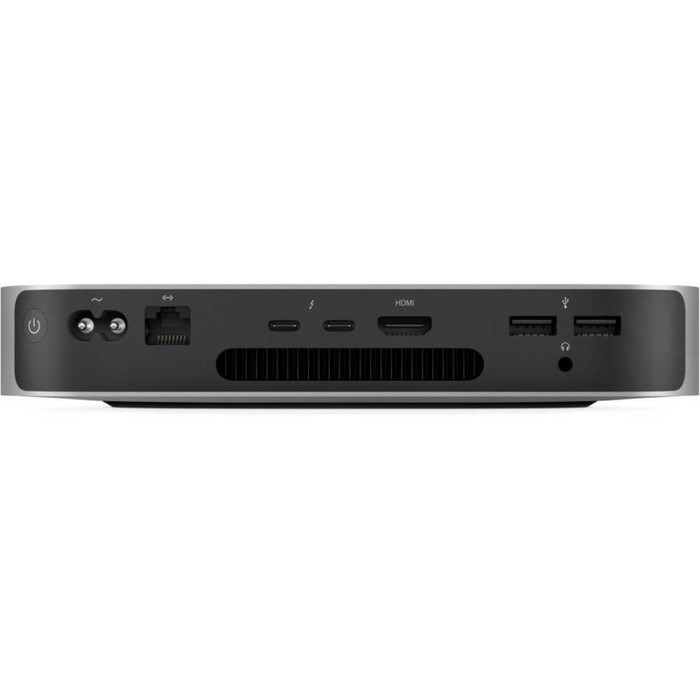 ПК Apple Mac mini A2686 slim M2 8 core 8Gb SSD256Gb 10 core GPU macOS GbitEth WiFi BT серебр   10045 - фото 51351041