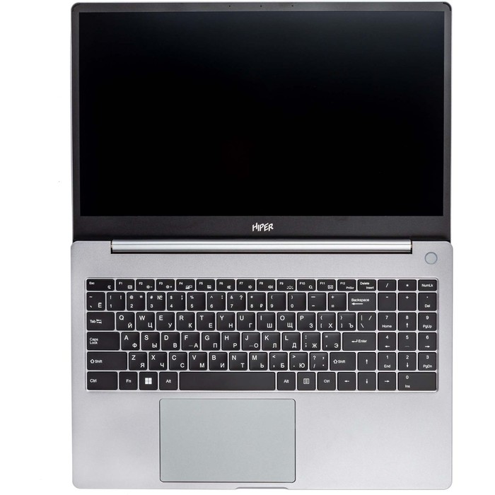 Ноутбук Hiper Expertbook, 15.6", R5 5600U, 16Gb, SSD512Gb, AMD Radeon, FDos, серый