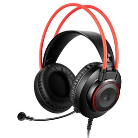 Наушники с микрофоном A4Tech Bloody G200 черный/красный 2м мониторные оголовье (G200  AUX3.5   10045