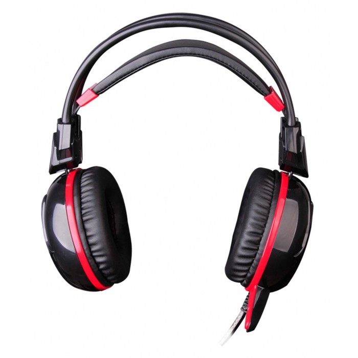 Наушники с микрофоном A4Tech Bloody G300 черный/красный 2.2м мониторные оголовье (G300 BLACK   10045 - фото 51353212