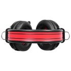 Наушники с микрофоном Оклик HS-G300 ARMAGEDDON черный/красный 2.3м мониторные оголовье (3374   10045 - Фото 4
