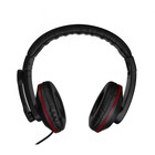 Наушники с микрофоном Оклик HS-L390G DRAGON черный/красный 1.8м мониторные оголовье (1100413 10045 - фото 51353348 Наушники с микрофоном Оклик HS-L390G DRAGON черный/красный 1.8м мониторные оголовье (1100413 10045 - фото 51353348