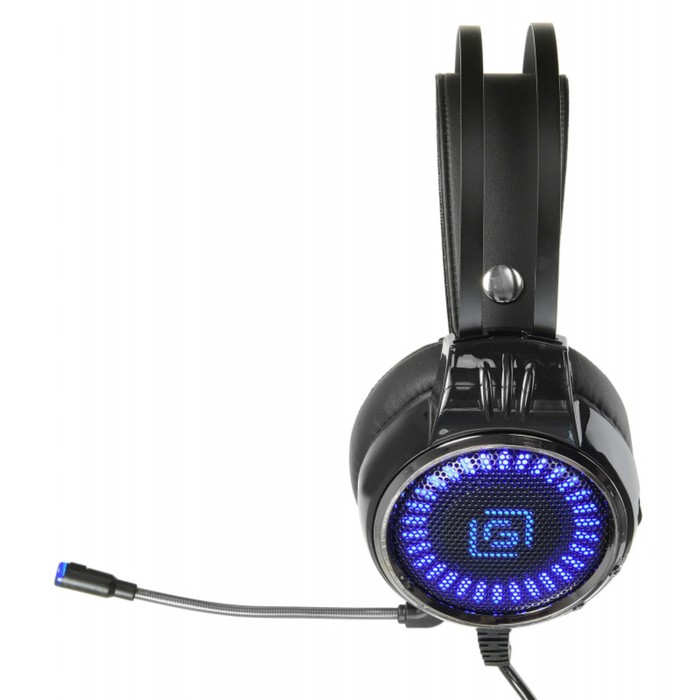 Наушники с микрофоном Оклик HS-L700G INFINITY черный 2.2м мониторные оголовье (1102308) - фото 51353354