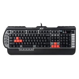 Клавиатура A4Tech G800V черный USB Multimedia for gamer