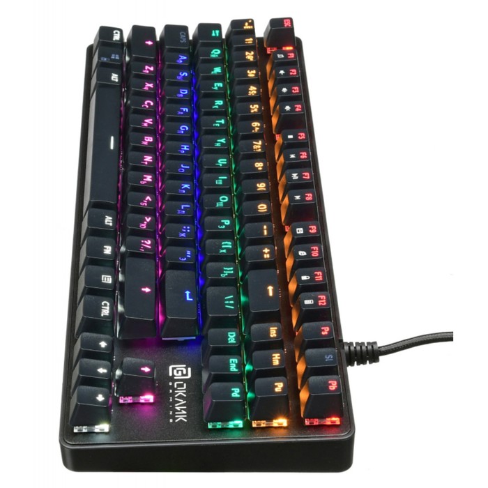 Клавиатура Оклик 969G SHOTGUN механическая черный USB Multimedia for gamer LED - фото 51353539