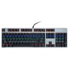 Клавиатура Оклик 970G Dark Knight механическая черный/серебристый USB for gamer LED - фото 51353547
