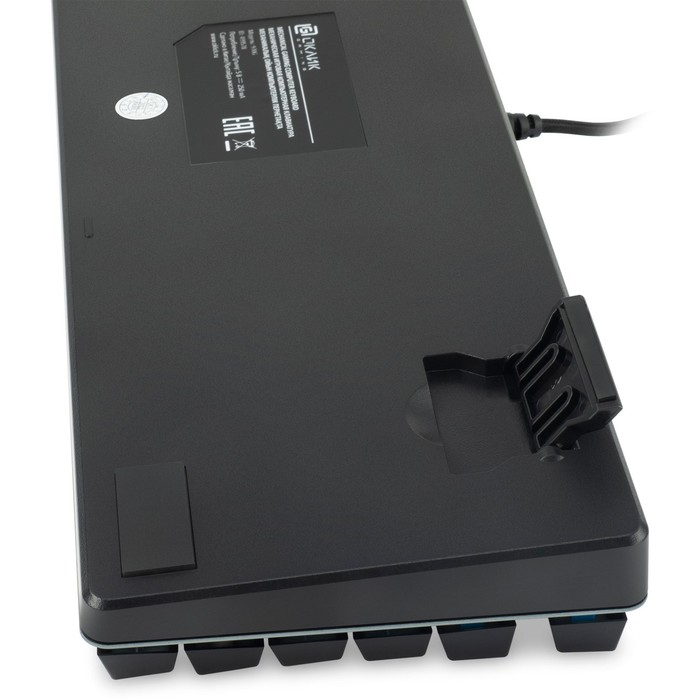 Клавиатура Оклик 970G Dark Knight механическая черный/серебристый USB for gamer LED - фото 51353551