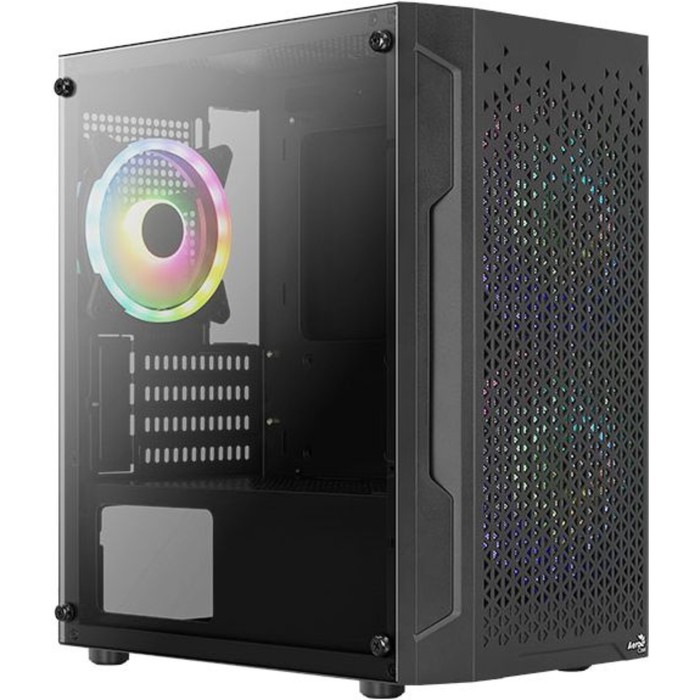 Корпус Aerocool Trinity Mini-G-BK v2 черный без БП mATX 6x120mm 1xUSB2.0 2xUSB3.0 audio bott   10045 - фото 51353612