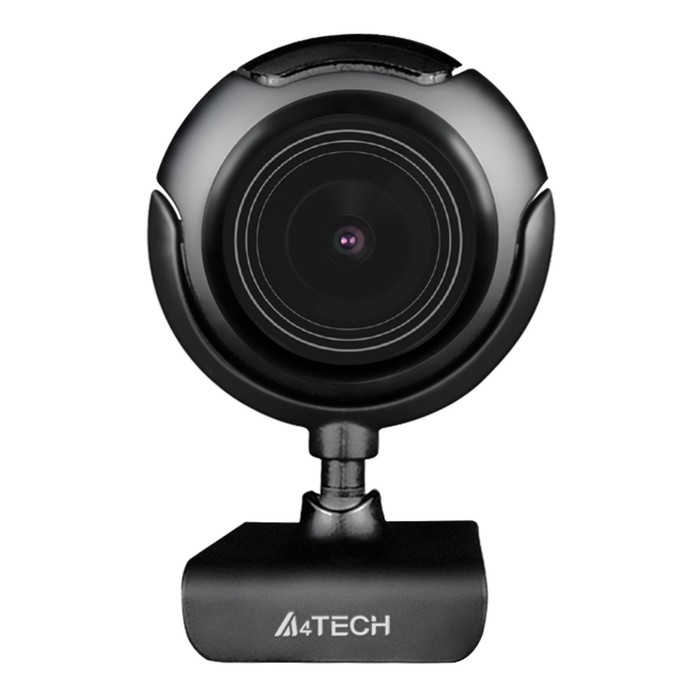 Камера Web A4Tech PK-710P черный 1Mpix (1280x720) USB2.0 с микрофоном - Фото 1