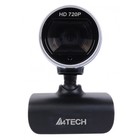 Камера Web A4Tech PK-910P черный 1Mpix (1280x720) USB2.0 с микрофоном - фото 51353663