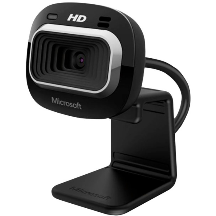 Камера Web Microsoft LifeCam HD-3000 черный (1280x720) USB2.0 с микрофоном для ноутбука (T3H   10045 - Фото 1