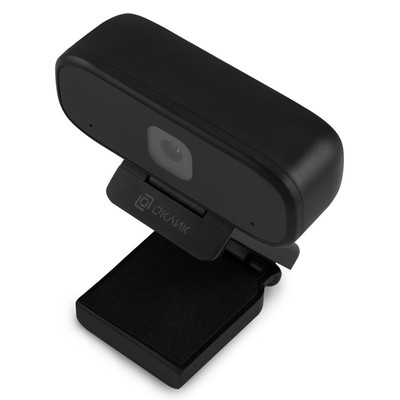 Камера Web Оклик OK-C015HD, 1 Мп, 1280×720, USB 2.0, с микрофоном, чёрная