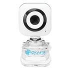 Камера Web Оклик OK-C8812 белый 0.3Mpix (640x480) USB2.0 с микрофоном - фото 51353774
