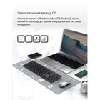 Клавиатура A4Tech Fstyler FBX50C серый USB беспроводная BT/Radio slim Multimedia (FBX50C GRE   10045 - Фото 6