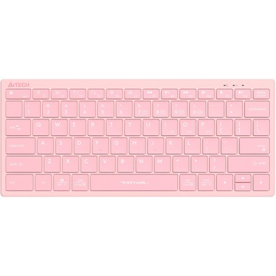 Клавиатура A4Tech Fstyler FBX51C розовый USB беспроводная BT/Radio slim Multimedia (FBX51C P   10045