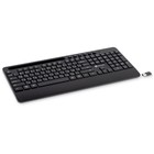 Клавиатура Оклик 865S черный USB беспроводная BT/Radio slim Multimedia (подставка для запяст   10045 - Фото 7