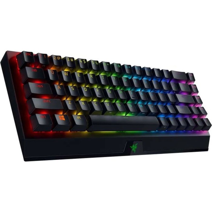 Клавиатура Razer BlackWidow V3 Mini HyperSpeed механическая черный USB беспроводная BT for g   10046 - фото 51354009