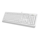 Клавиатура + мышь A4Tech Fstyler F1010 клав:белый/серый мышь:белый/серый USB Multimedia (F10   10046 - Фото 9