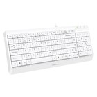 Клавиатура + мышь A4Tech Fstyler F1512 клав:белый мышь:белый USB (F1512 WHITE) - Фото 7