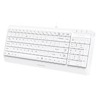 Клавиатура + мышь A4Tech Fstyler F1512 клав:белый мышь:белый USB (F1512 WHITE) - Фото 8