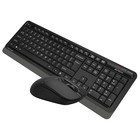 Клавиатура + мышь A4Tech Fstyler FG1012 клав:черный/серый мышь:черный USB беспроводная Multi   10046 - Фото 10