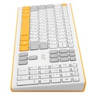 Клавиатура + мышь Acer OCC200 клав:желтый/белый мышь:белый/желтый USB беспроводная slim Mult   10046 - Фото 6