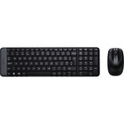 Клавиатура + мышь Logitech MK220 клав:черный мышь:черный USB беспроводная (920-003161) - фото 51354119