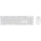 Клавиатура + мышь Оклик 240M клав:белый мышь:белый USB беспроводная slim Multimedia (1091258   10046 - фото 51354143