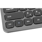 Клавиатура + мышь Оклик 300M клав:серый мышь:серый/черный USB беспроводная slim (1488402) - Фото 6