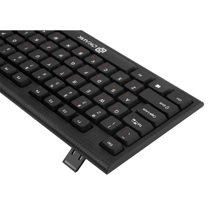 Клавиатура + мышь Оклик 620M клав:черный мышь:черный USB (475652) - фото 51354168
