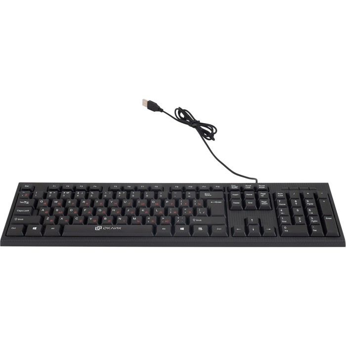 Клавиатура + мышь Оклик 630M клав:черный мышь:черный USB (1091260) - фото 51354177