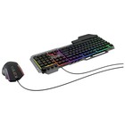 Клавиатура + мышь Оклик 700GMK клав:черный мышь:черный USB Multimedia LED (1533156) - Фото 3