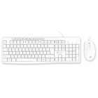 Клавиатура + мышь Оклик S650 клав:белый мышь:белый USB Multimedia (1875257) - Фото 2