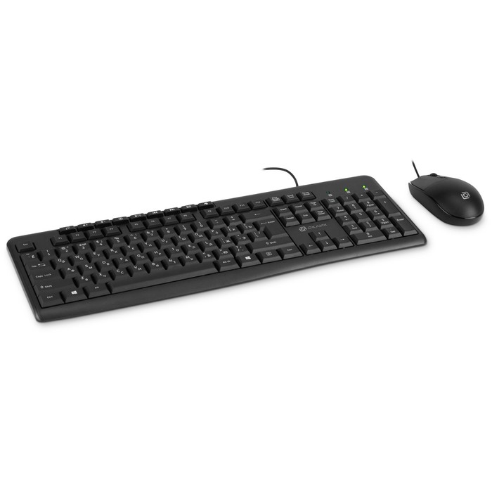 Клавиатура + мышь Оклик S650 клав:черный мышь:черный USB Multimedia (1875246) - фото 51354205