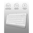 Клавиатура A4Tech Fstyler FK11 белый USB slim - фото 9739291