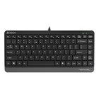 Клавиатура A4Tech Fstyler FK11 черный/серый USB slim - фото 9739295