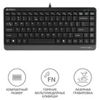 Клавиатура A4Tech Fstyler FK11, проводная, мембранная, 86 клавиш, USB, 1.5 м, черная - Фото 3