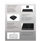 Клавиатура A4Tech Fstyler FK11 черный/серый USB slim - фото 9739298