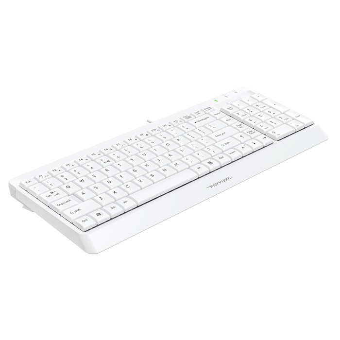 Клавиатура A4Tech Fstyler FK15 белый USB (FK15 WHITE) - фото 51354355