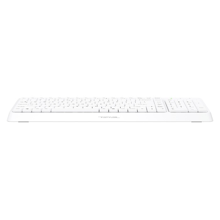 Клавиатура A4Tech Fstyler FK15 белый USB (FK15 WHITE) - фото 51354358