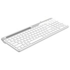 Клавиатура A4Tech Fstyler FK25 белый/серый USB slim - Фото 9