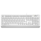 Клавиатура A4Tech Fstyler FKS10 белый/серый USB - Фото 1