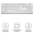 Клавиатура A4Tech Fstyler FKS10 белый/серый USB - Фото 2